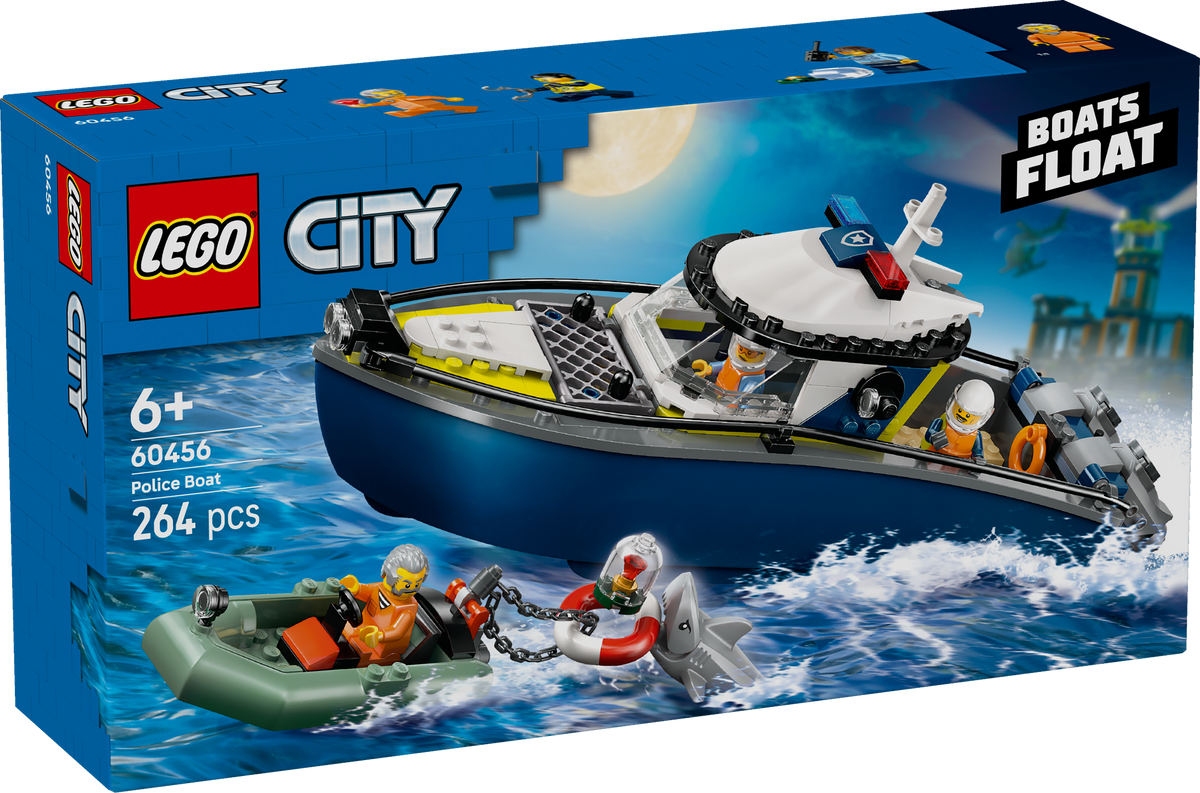 LEGO 60456 Politibåd på forbryderjagt