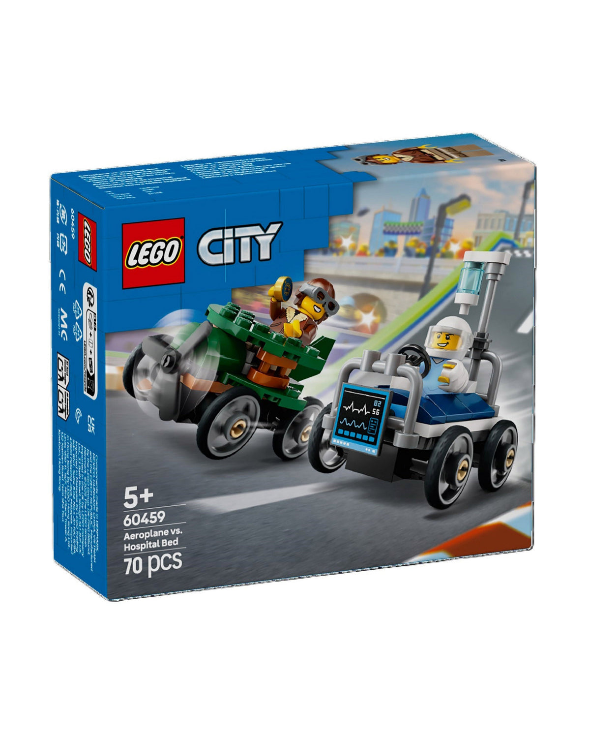 LEGO 60459 Racerbilpakke – fly mod hospitalsseng - LEGO City