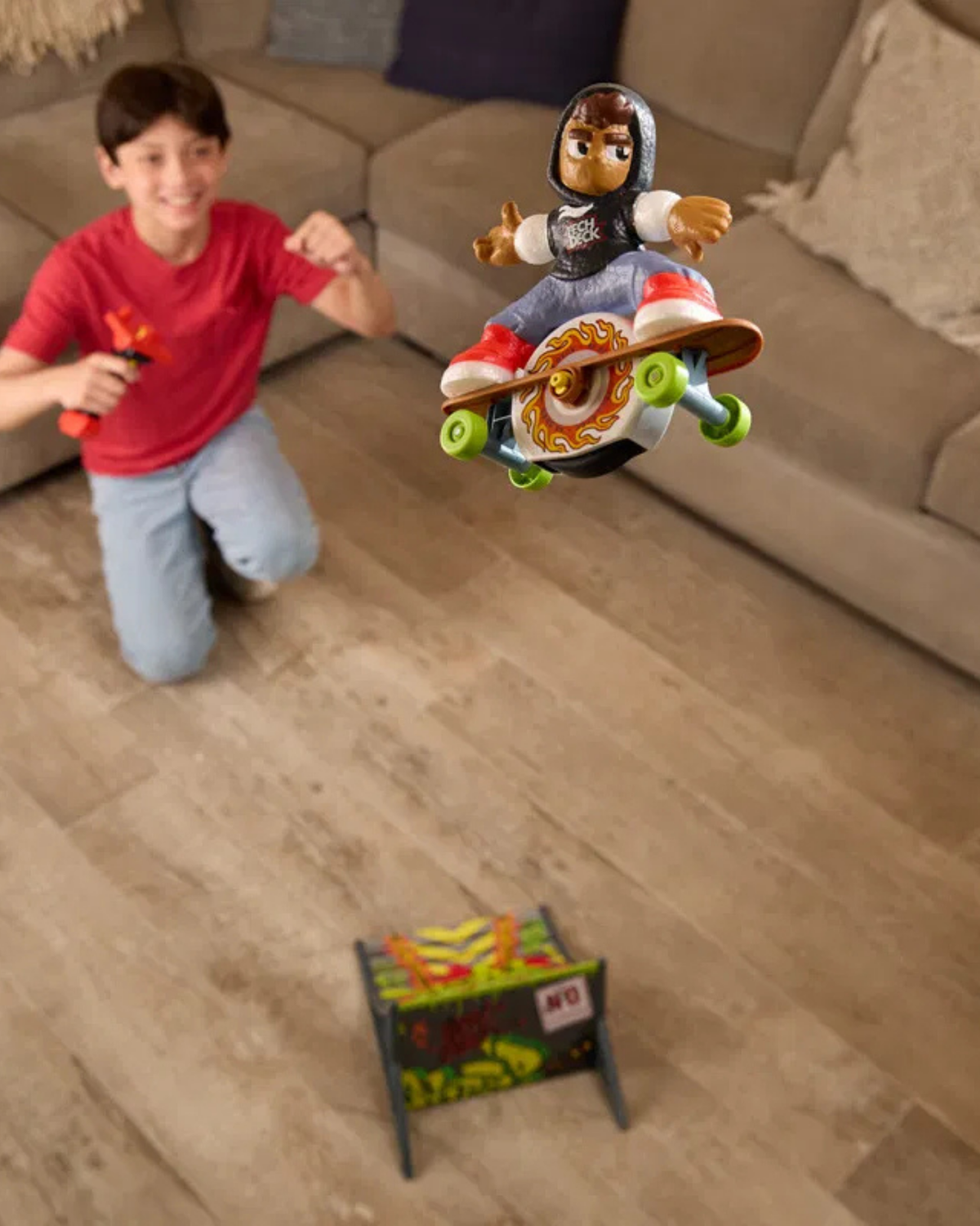 Tech Deck Ted Shred N' Blast Skatebord Flywheel