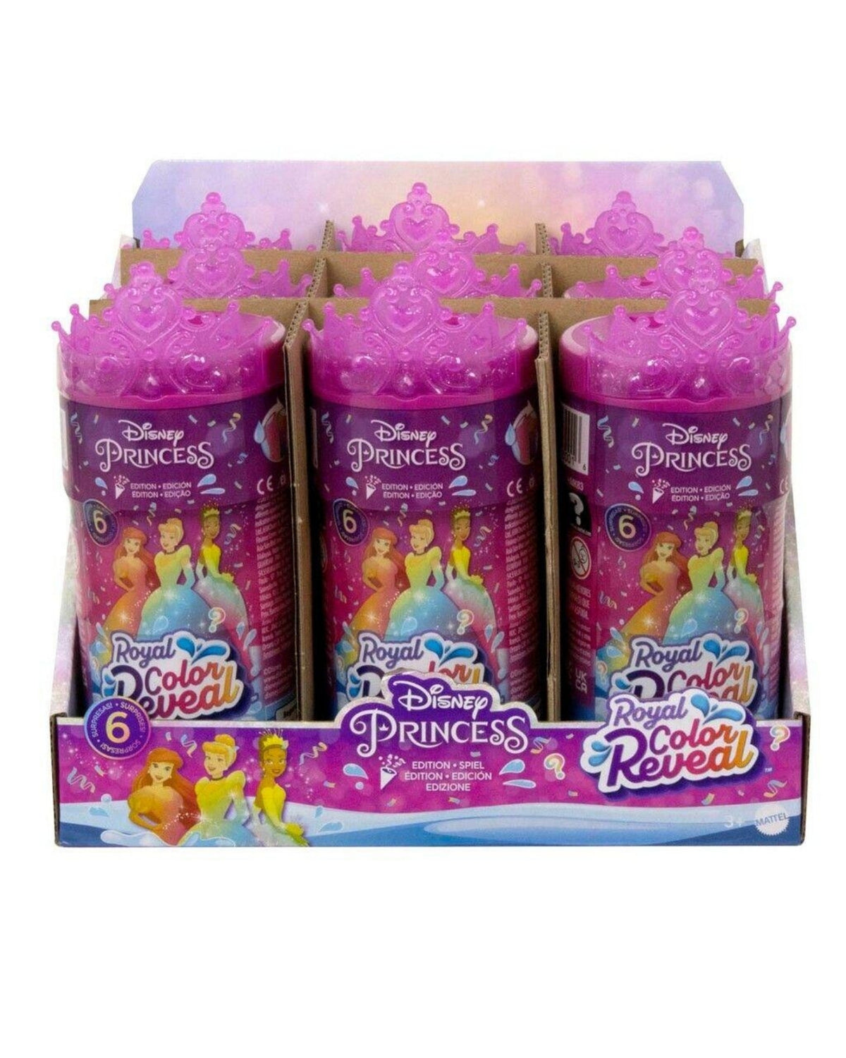 Disney Princess Sm Doll Royal Reveal 1pc
