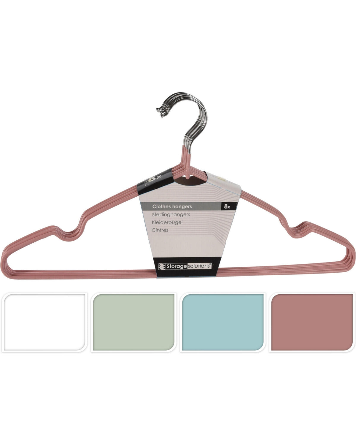 Metal hangers 8pcs