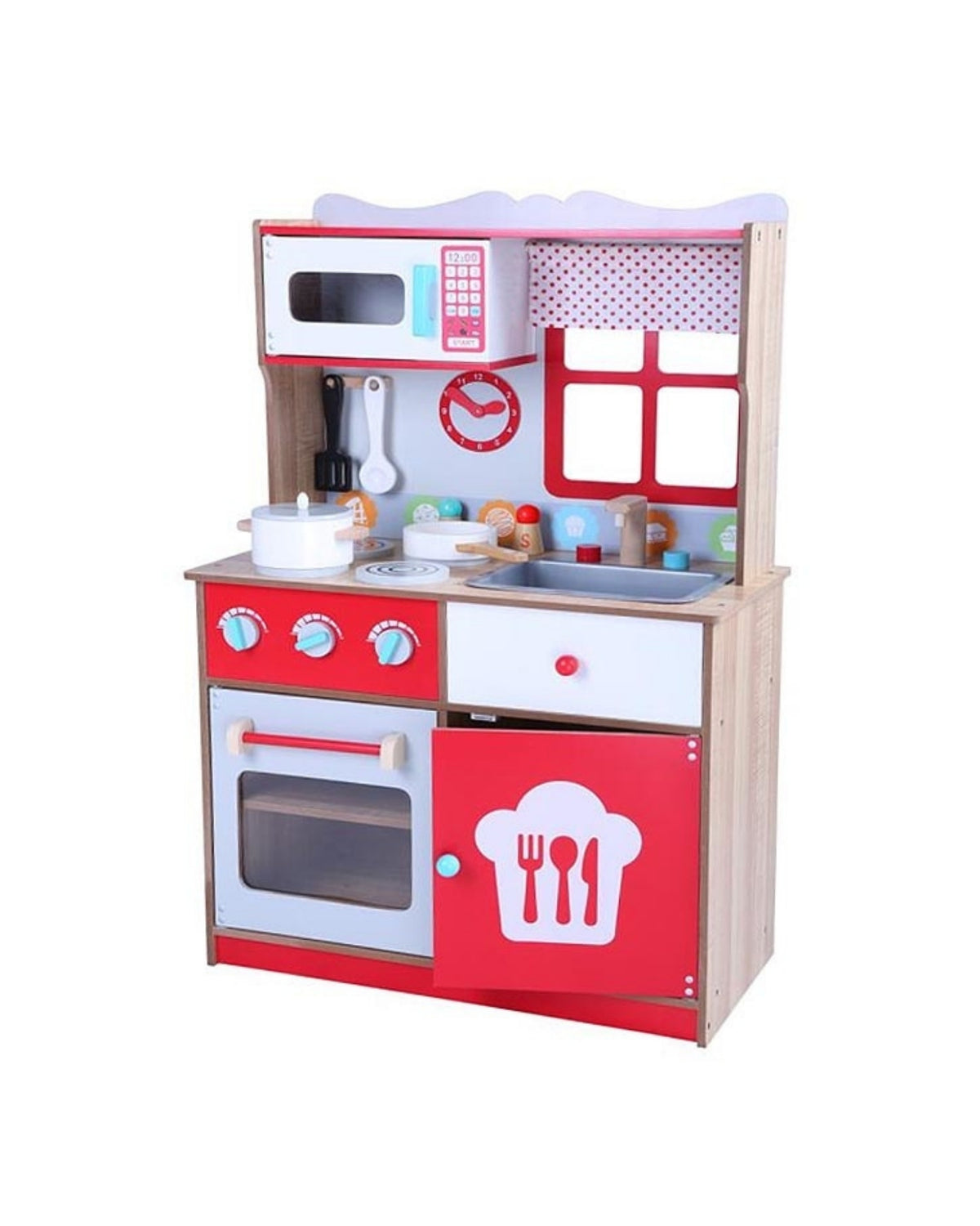 Wooden kitchen 93x60 cm
