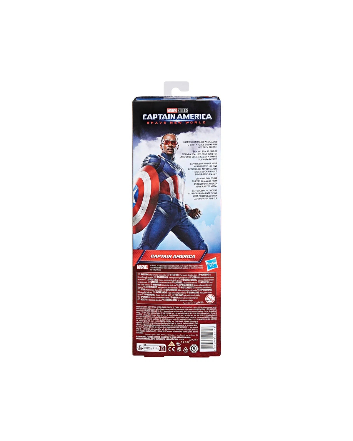 Avengers Titan Captain America B. New World 30 cm