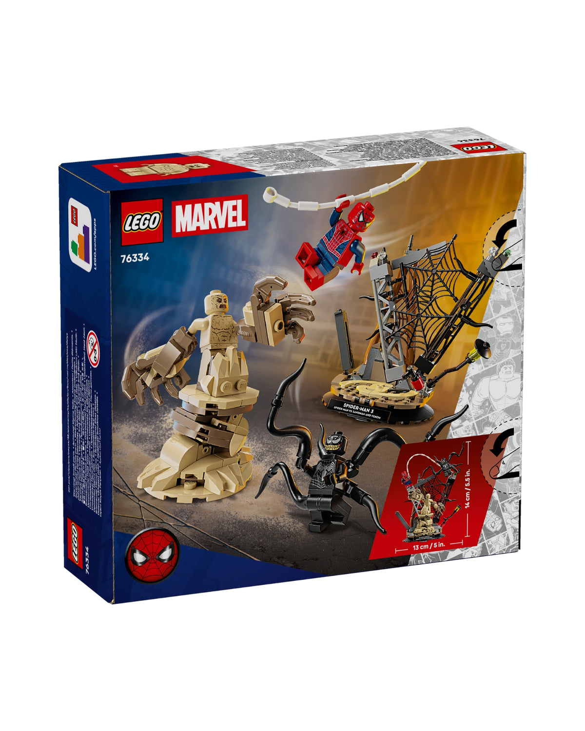 LEGO 76334 Episk kamp: Spider-Man mod Sandman - LEGO Marvel 76334
