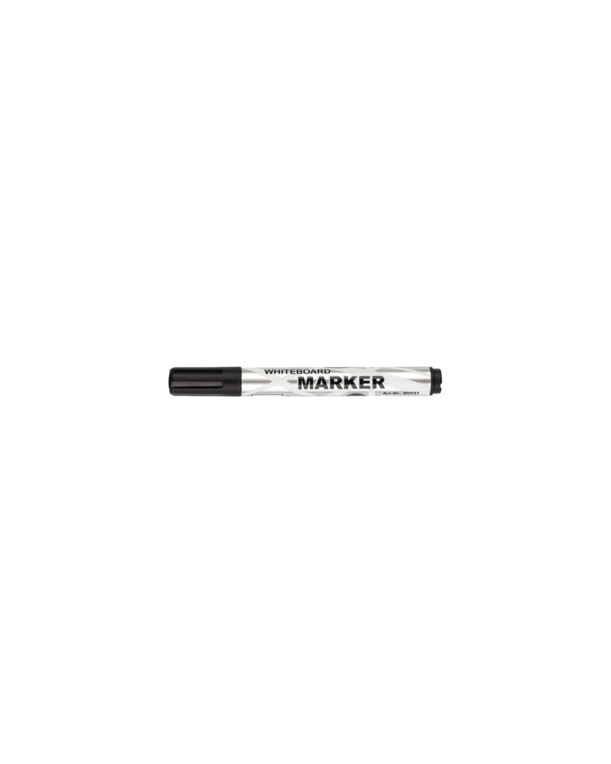 Whiteboardmarker 2x5 mm SORT 1 stk