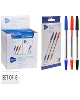 Ballpoint pen 20 pcs. - 4 colors