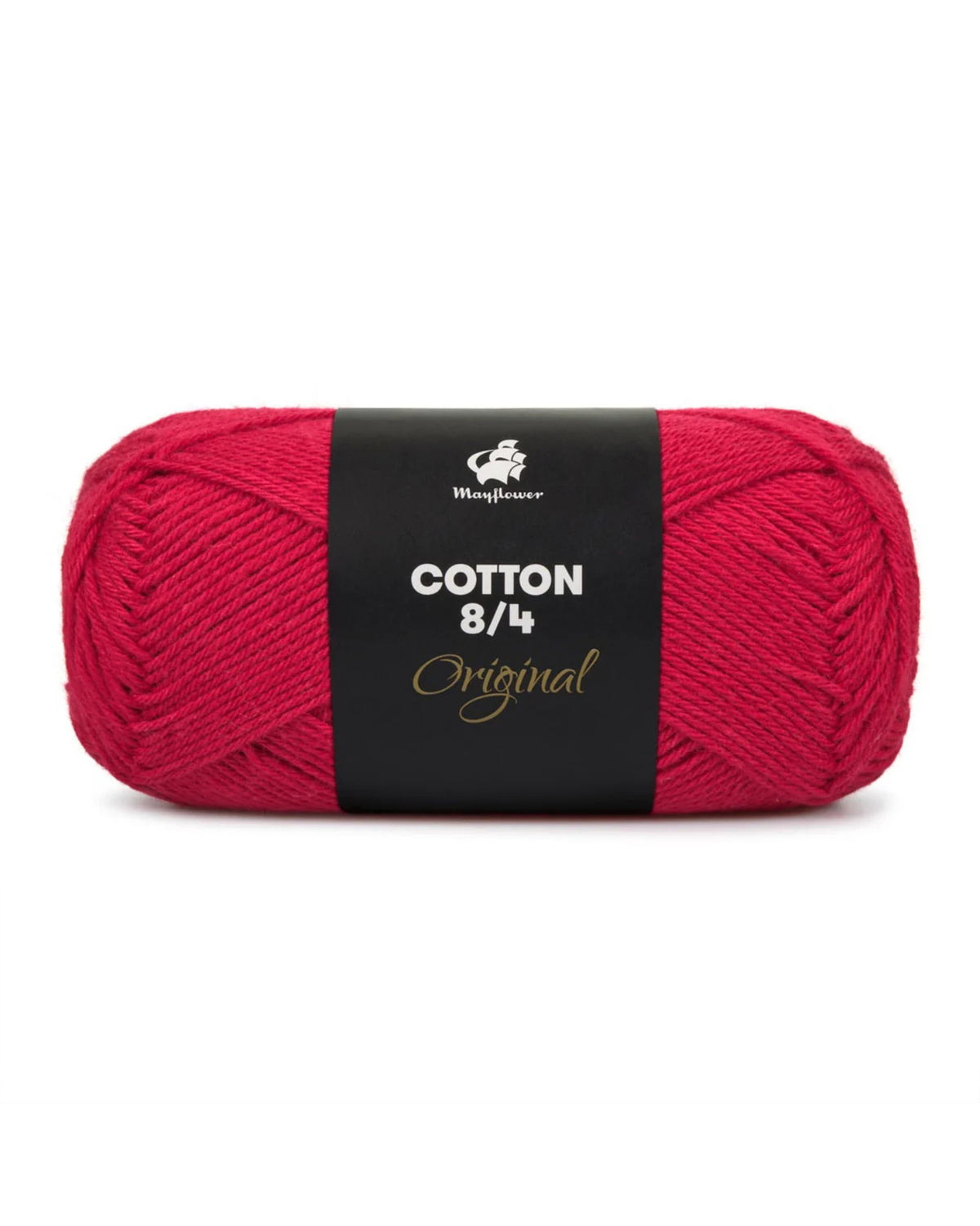 Bomuld garn 8/4 50g - Fra Mayflower - Fv. 1412 Rød