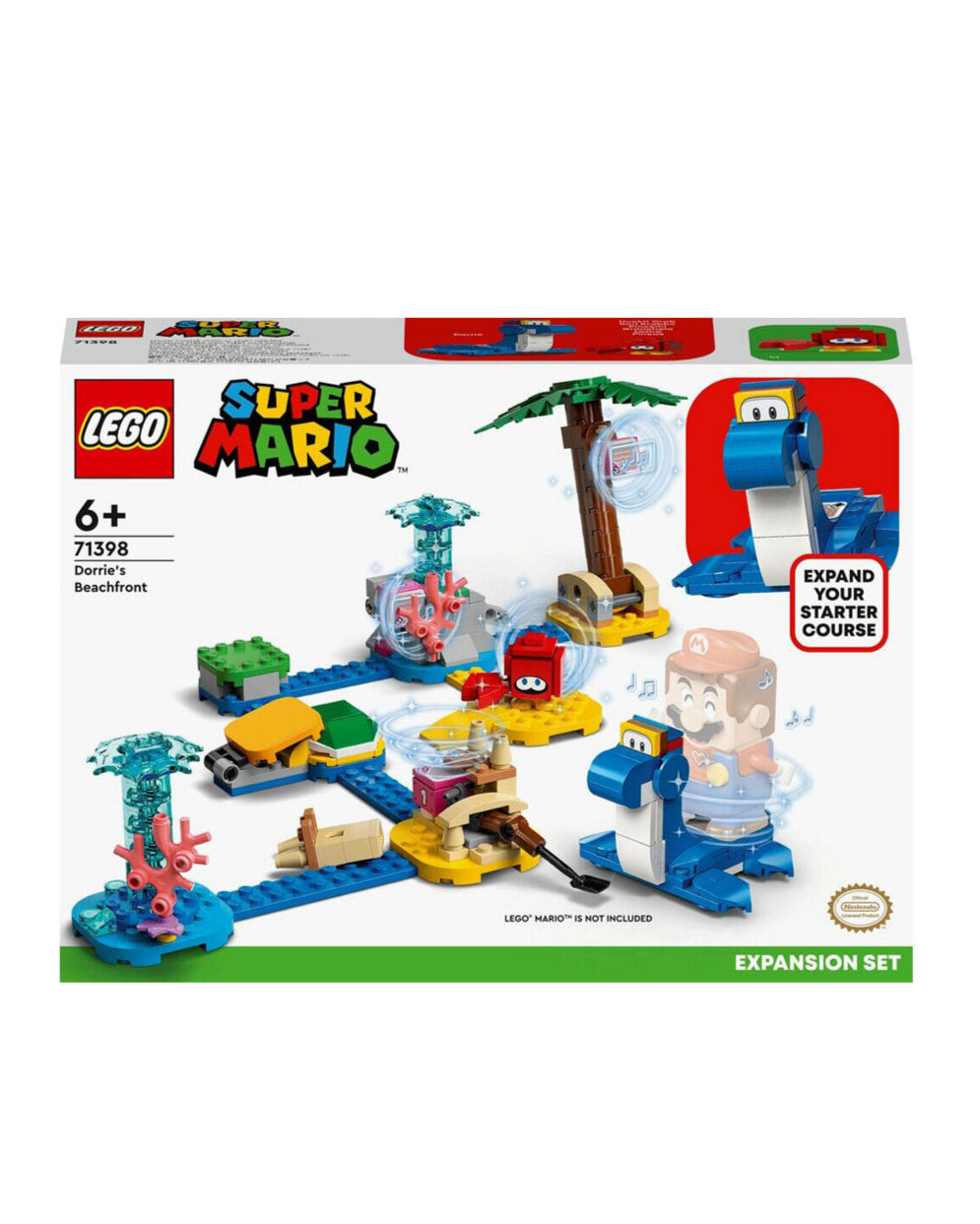 LEGO 71398 Super Mario Dorrie's Beach - Expansion Set - LEGO Super Mario