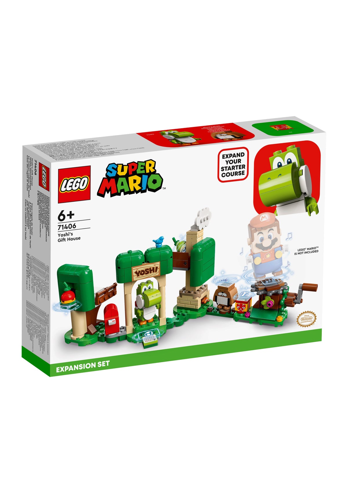 LEGO 71406 Super Mario Yoshis gavebutik – udvidelsessæt - LEGO Super Mario