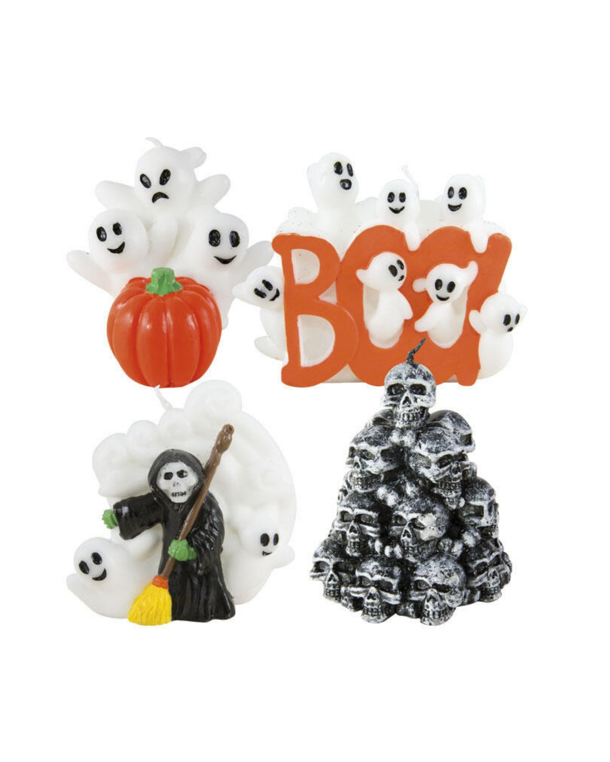 Halloween candle 9 cm 1 pc