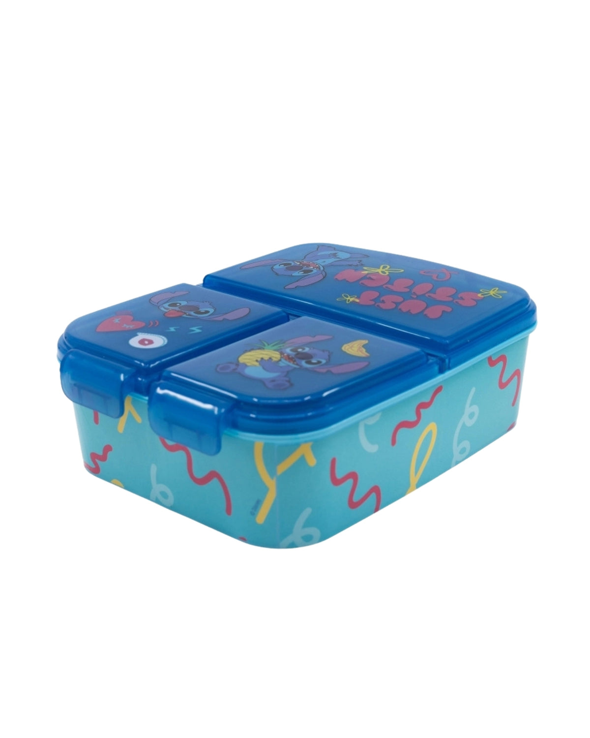 Stitch lunch box with compartments, Large
