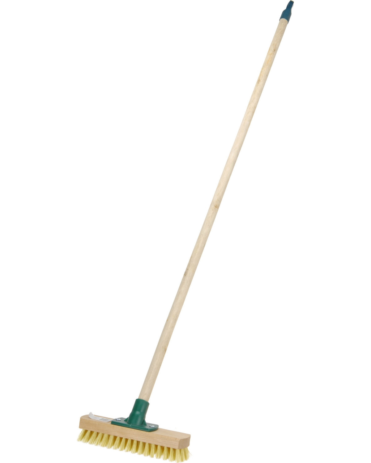 Floor scrubber with handle