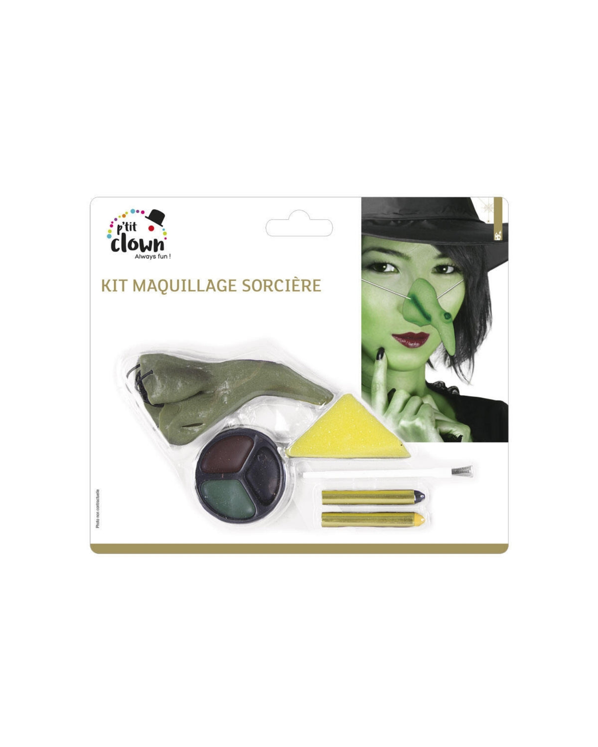 Witch makeup kit