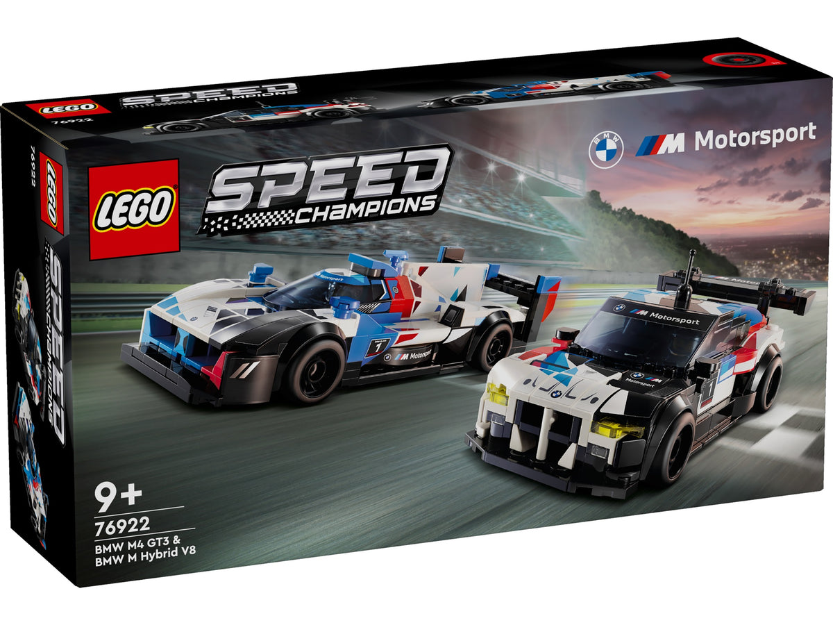LEGO 76922 BMW M4 GT3 og BMW M Hybrid V8-racerbiler 76922 - LEGO Speed Champions