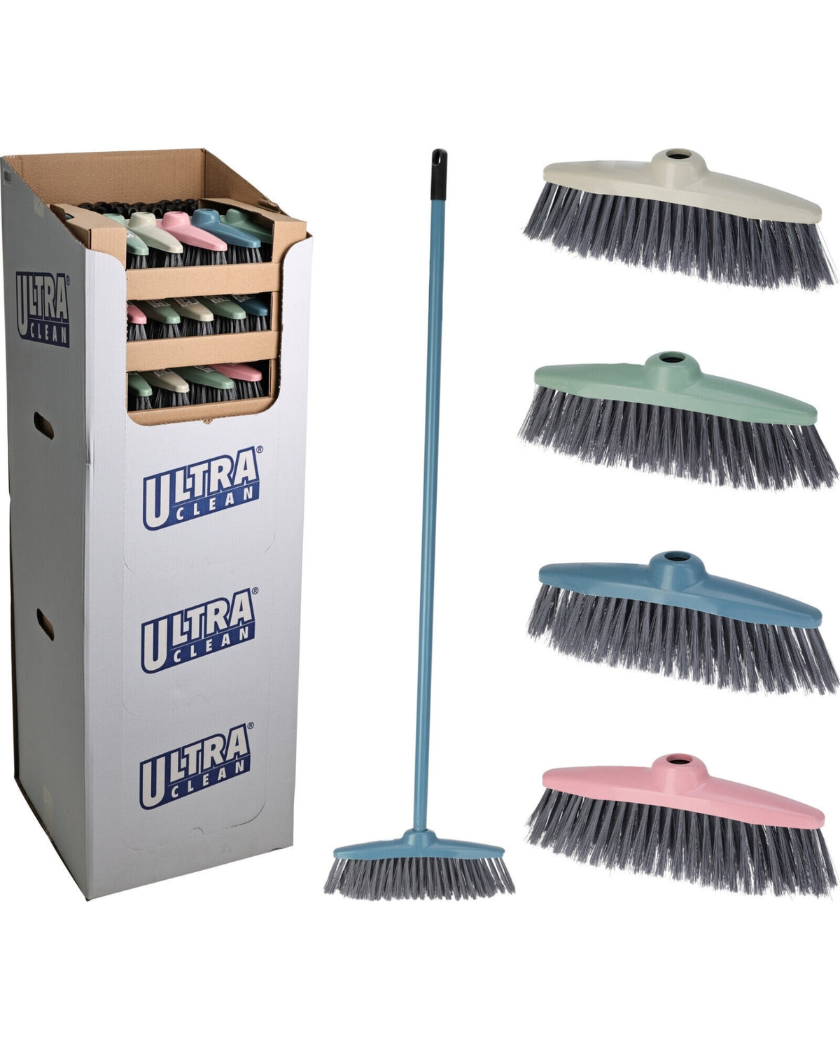 Broom with handle 1pc