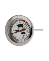 Steel roasting thermometer