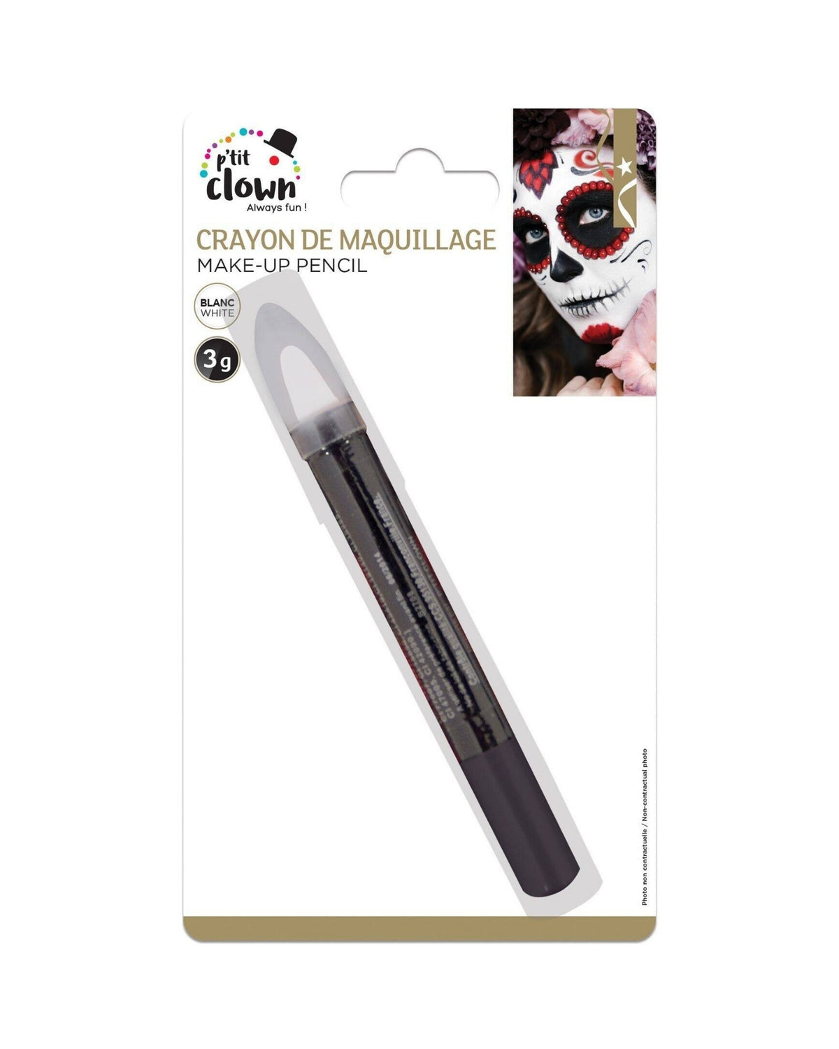 Hvid make-up pensel