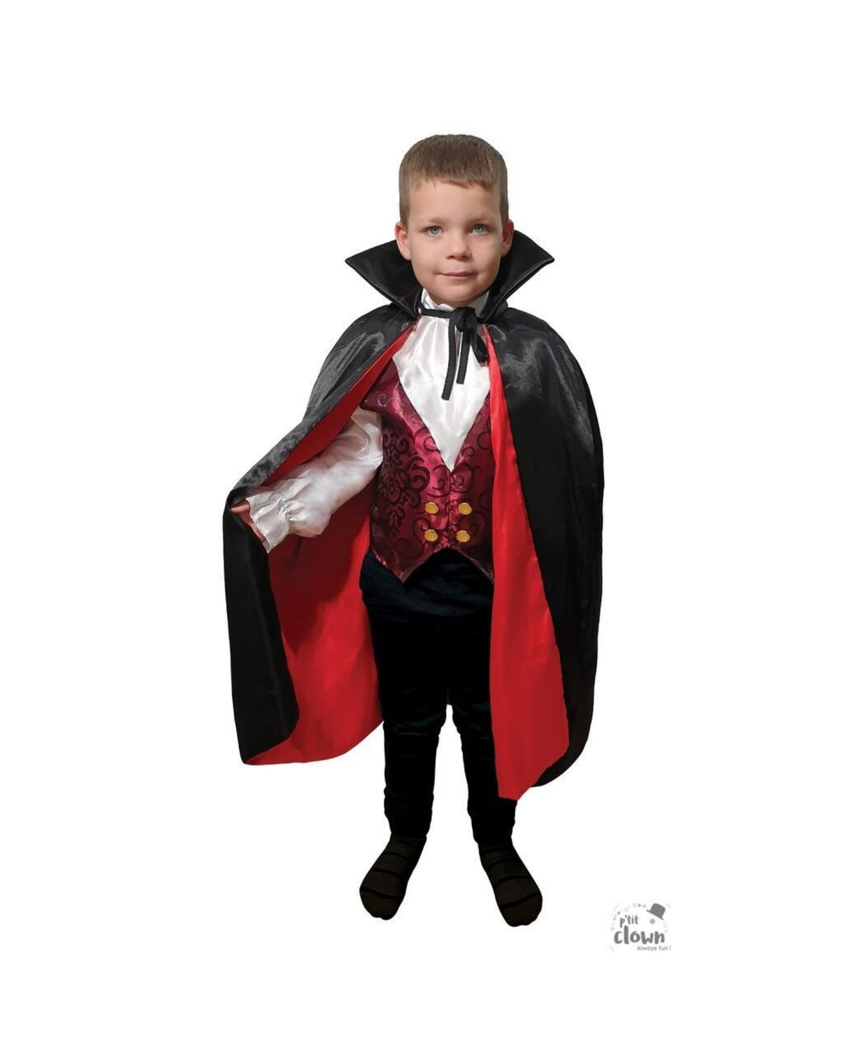 Vampire costume - kids - 5/6 years