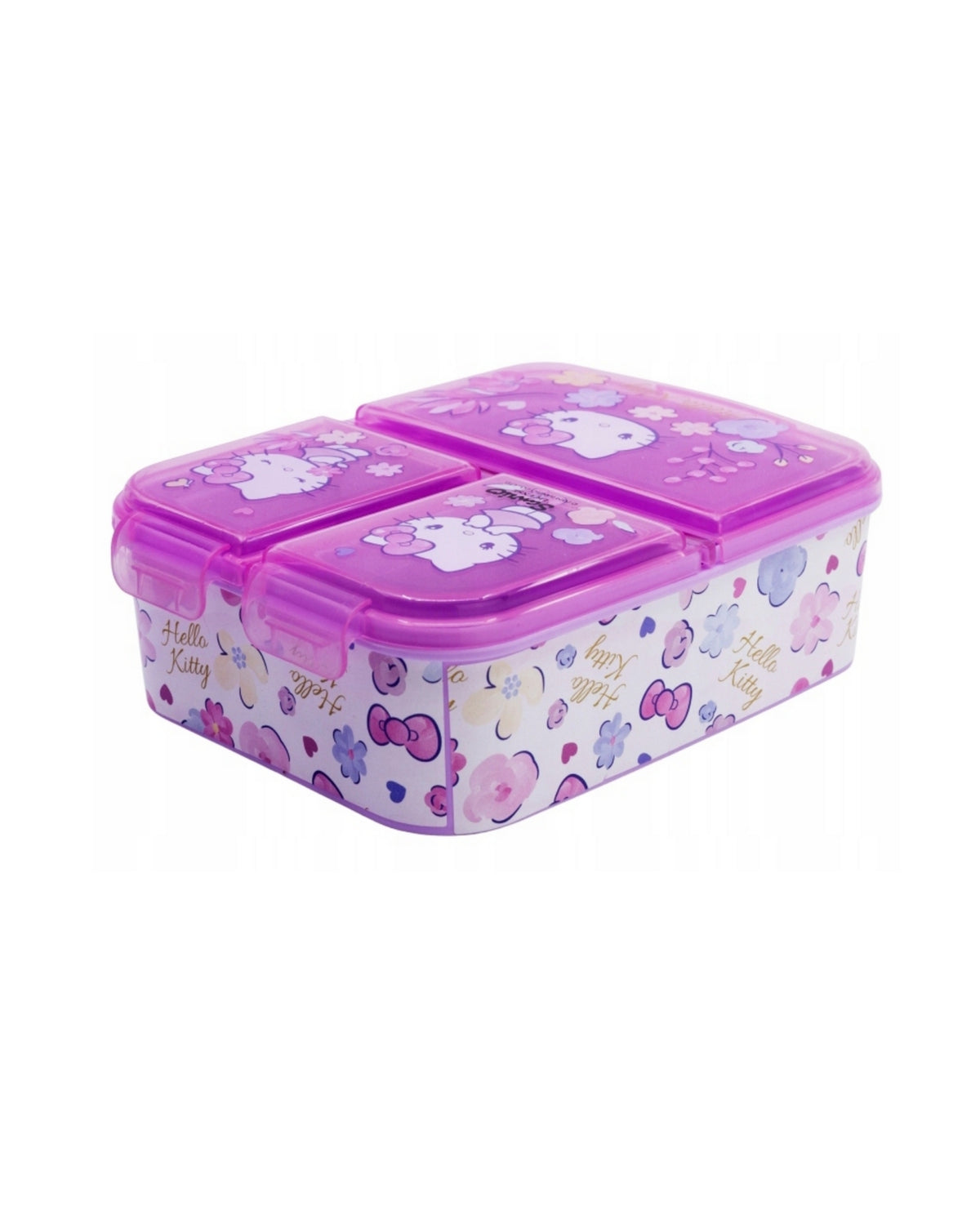 Hello Kitty lunch box with compartments
