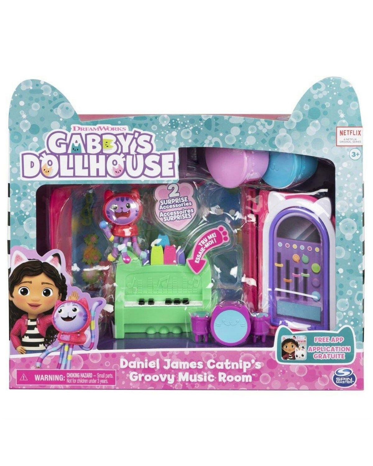 Gabby´s Dollhouse Deluxe Music Room - DJ Catnip's