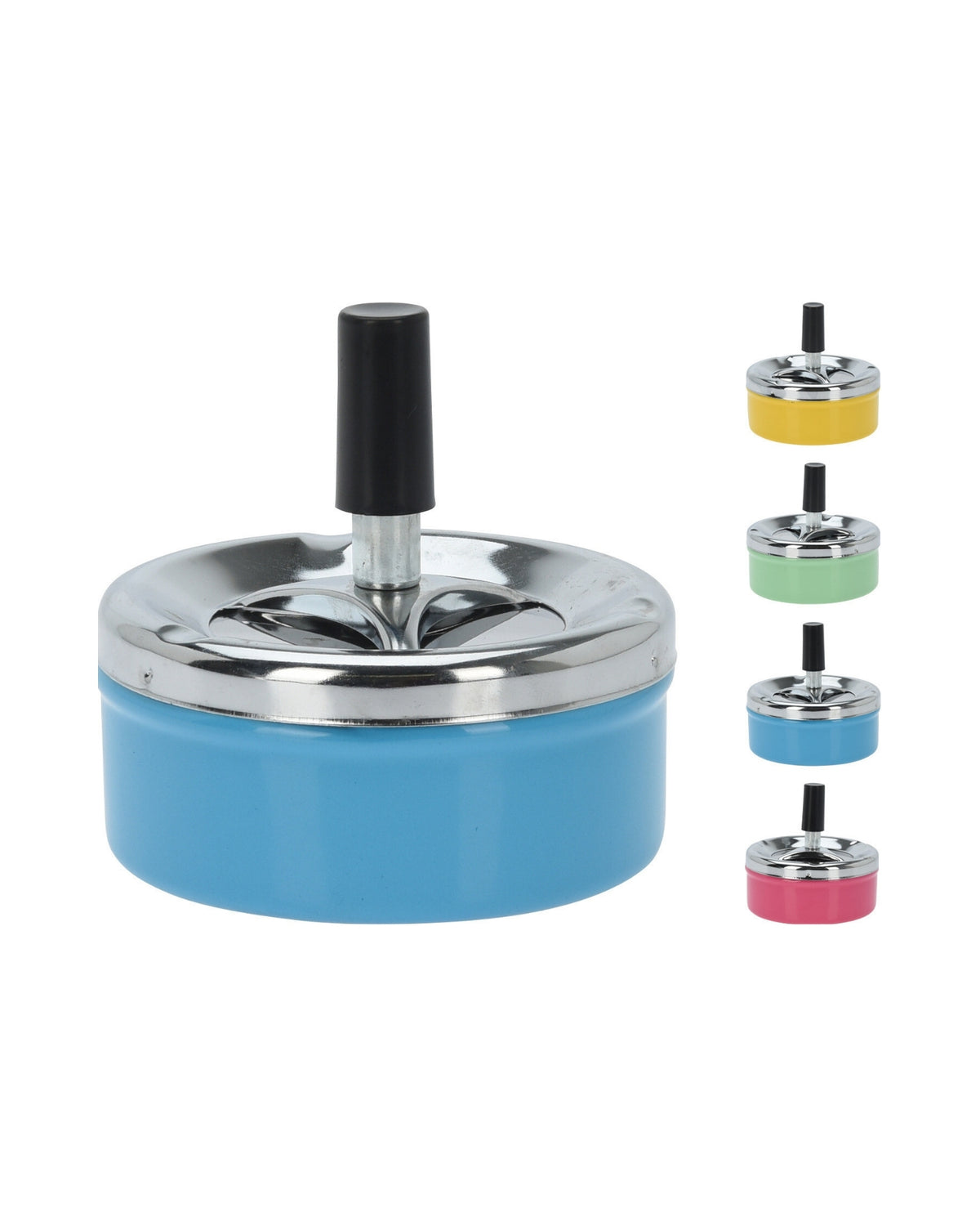 Press metal ashtray 1 pc.