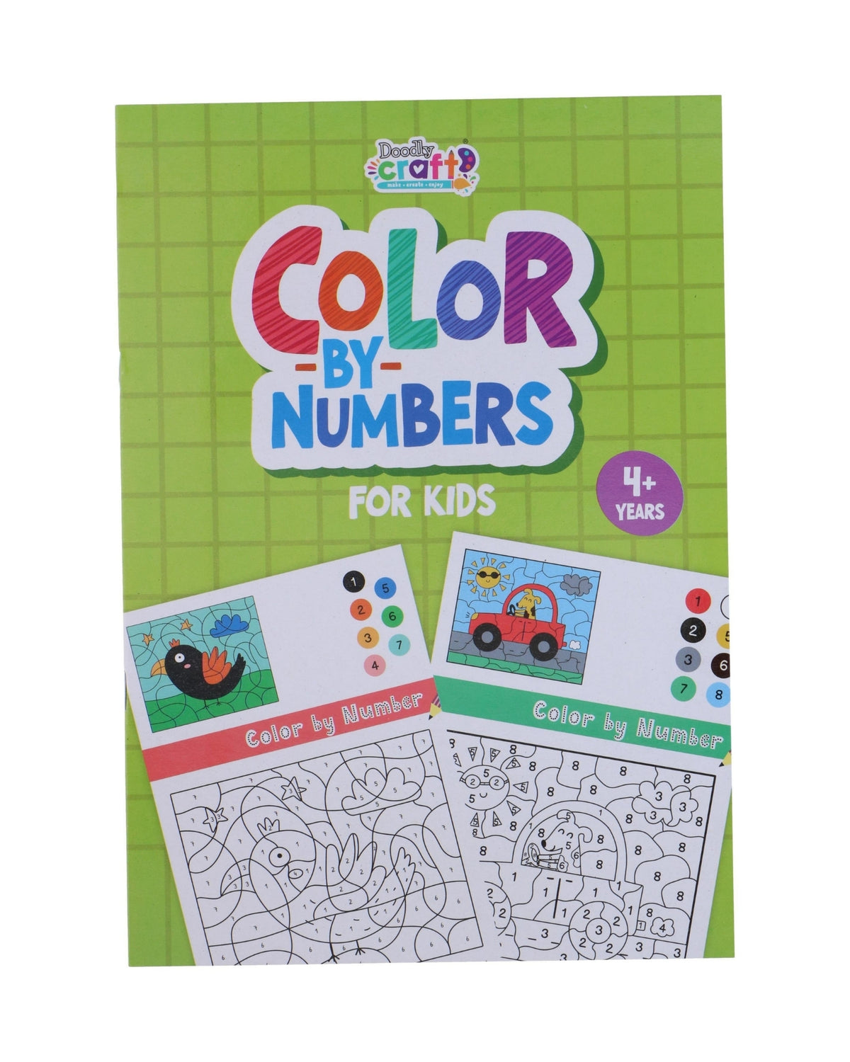 Malebog paint by numbers 16 sider