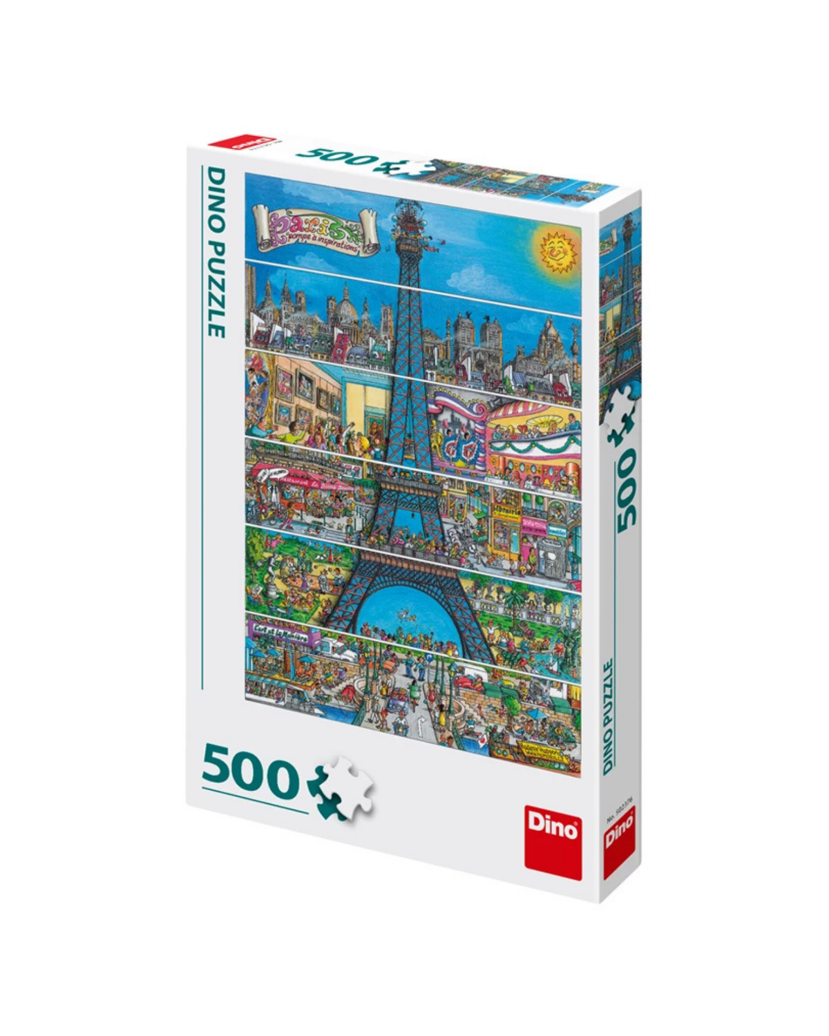 Puslespil 500 brikker