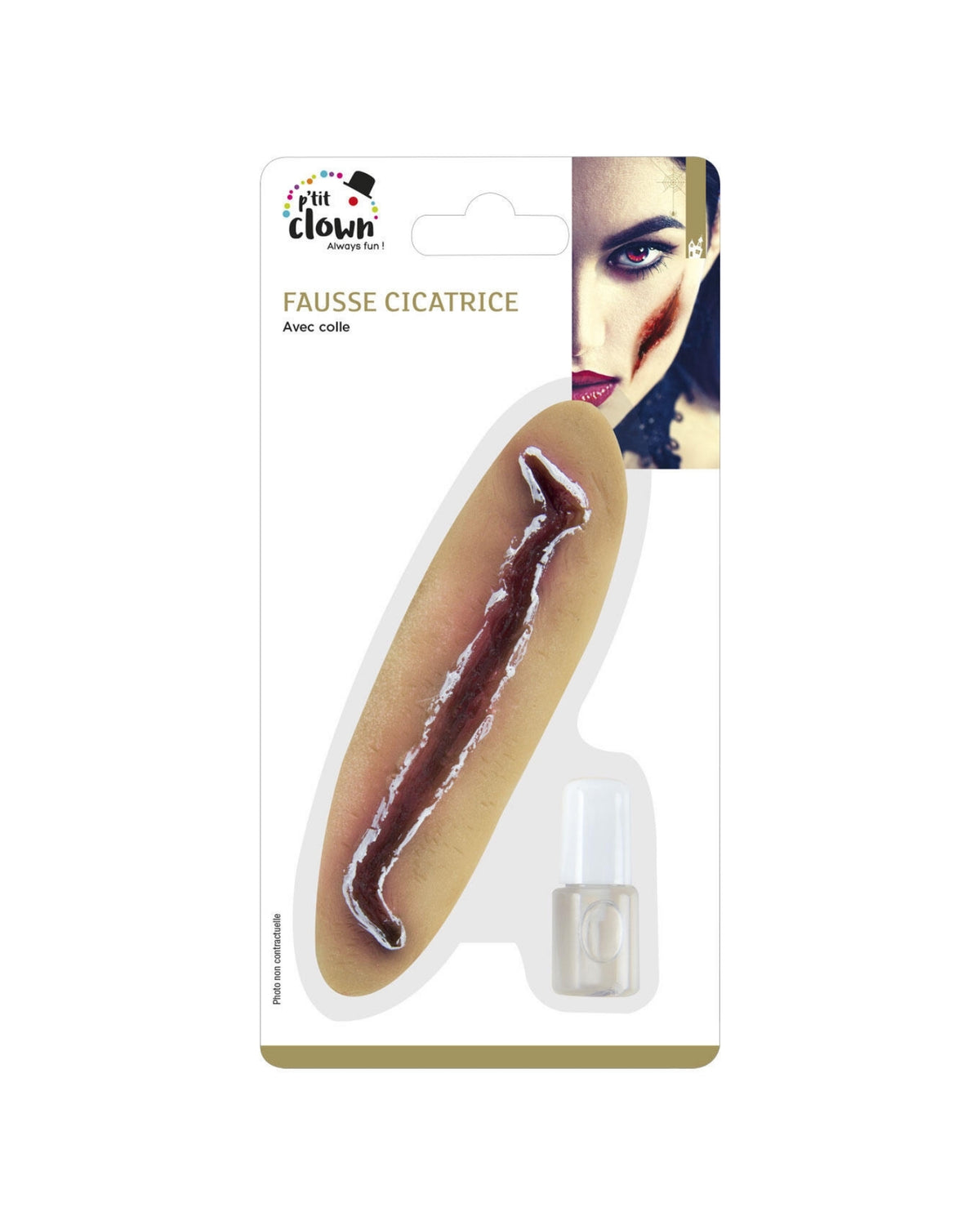 Sår latex 13cm - med 3ml latex