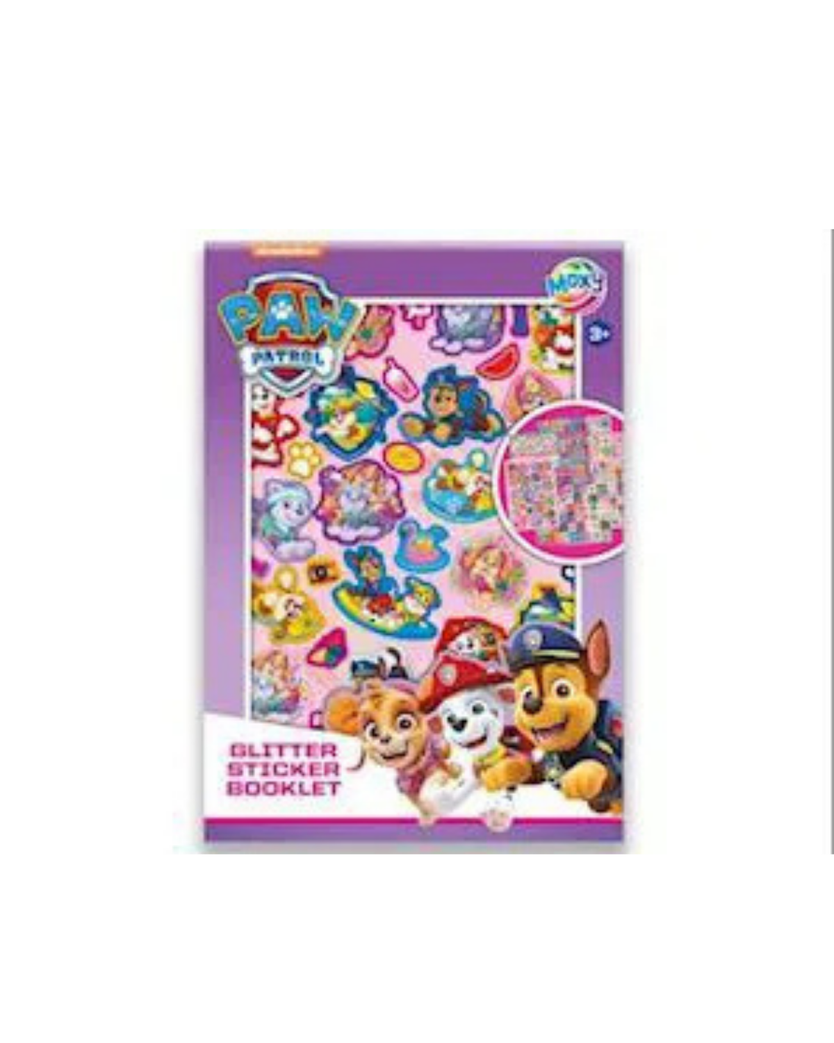 PAW PATROL Glitter Sticker Book A5