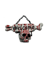 Skelet skilt - Halloween