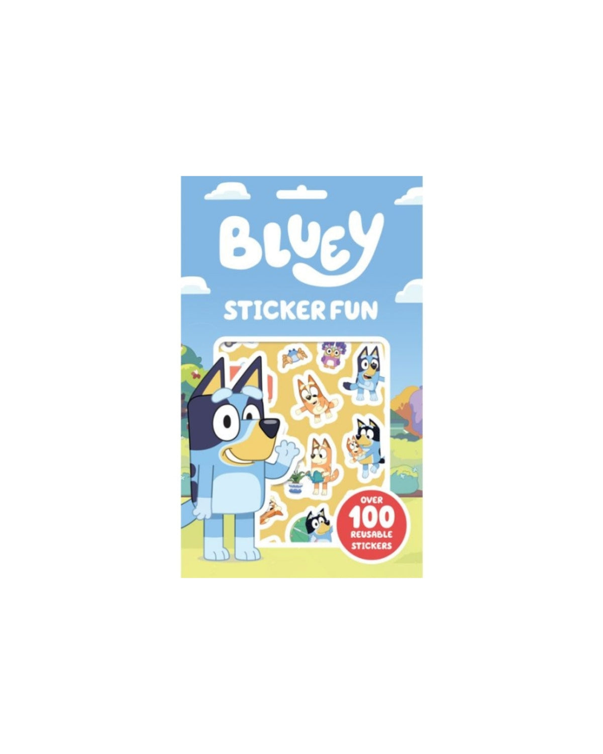 Stickers fun med 100 stickers - Bluey