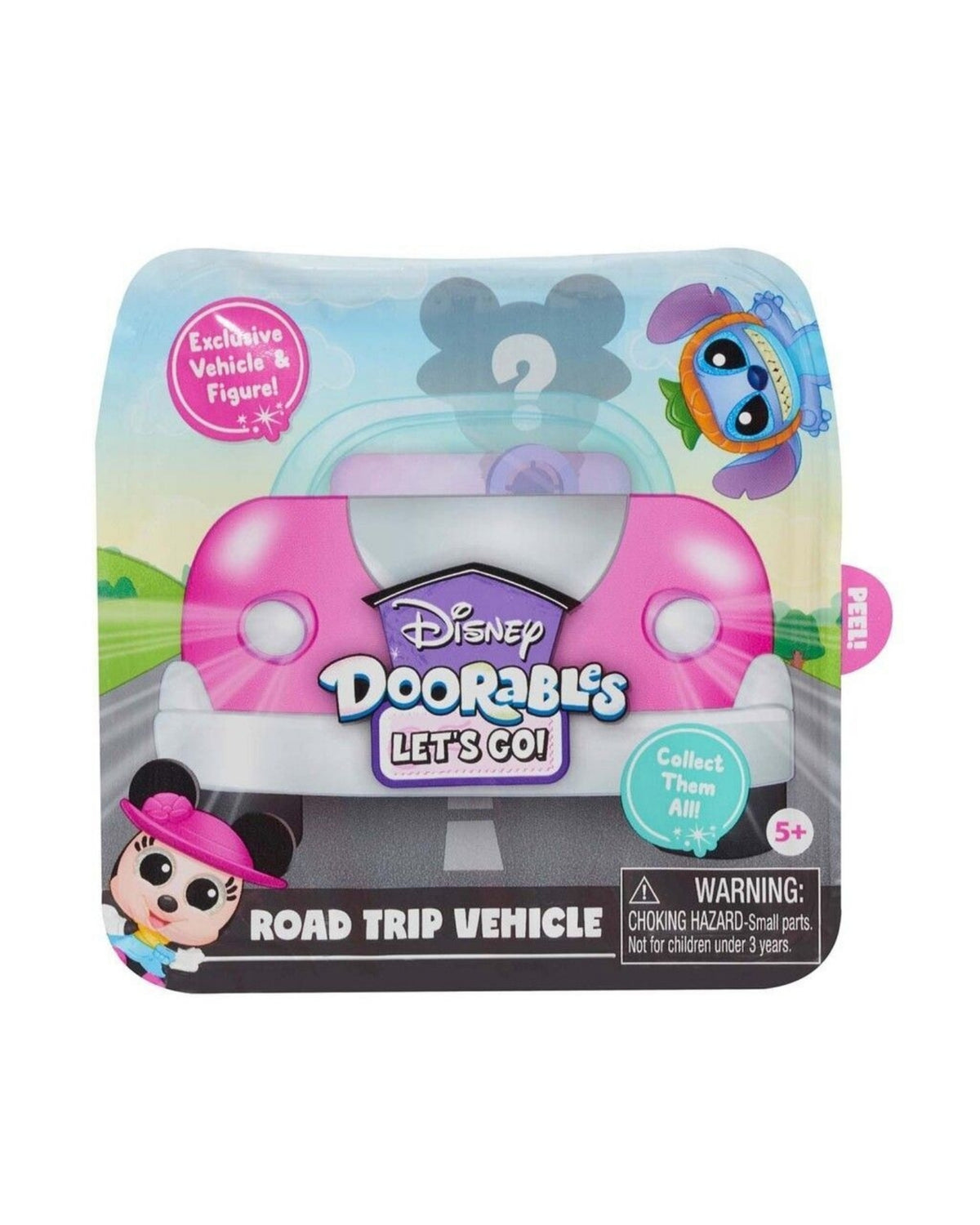 Disney Doorables Let's Go Vehicles 1pc