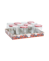 Glass with metal lid 450 ml 1 pc