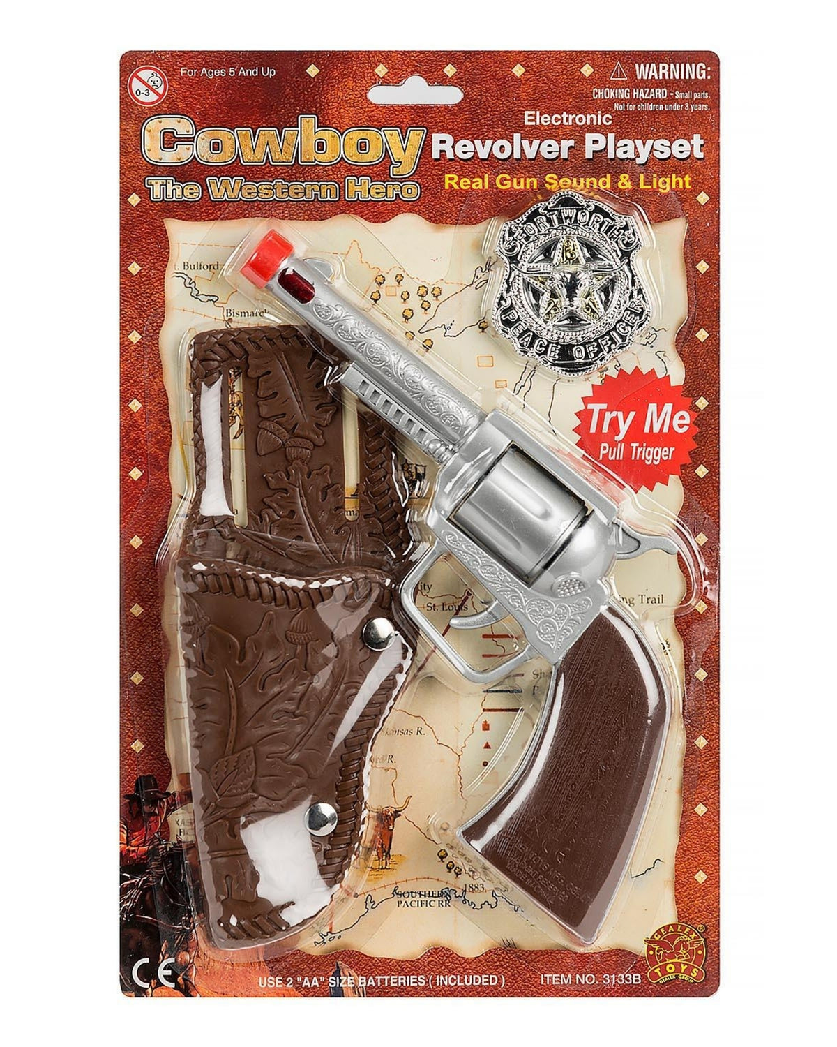 Cowboy legesæt med lyd