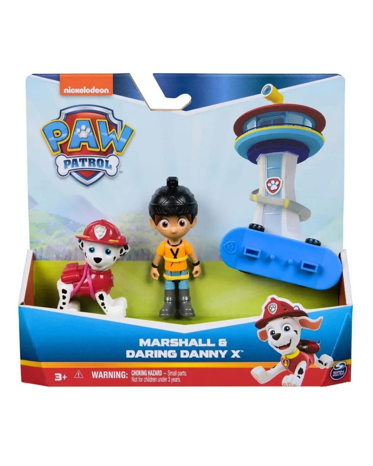 Paw Patrol Hero Pup - Daring Danny & Marshall