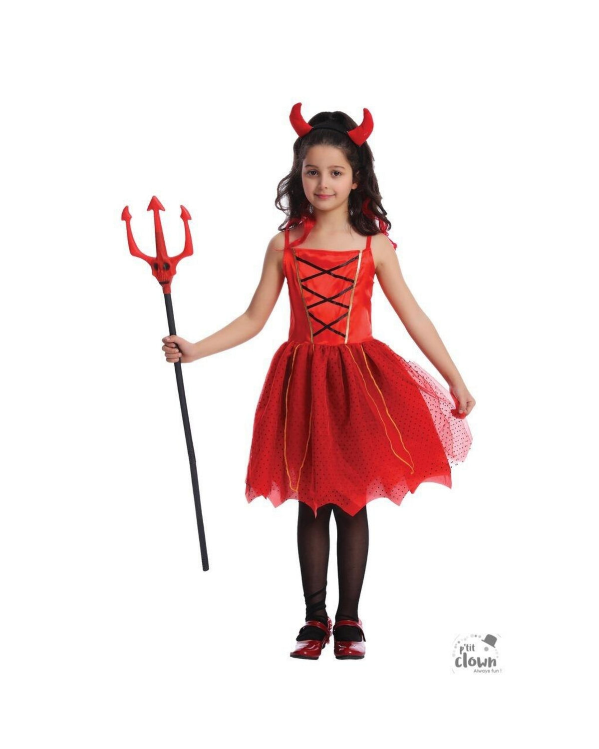 Devil costume - kids - 5/6 years