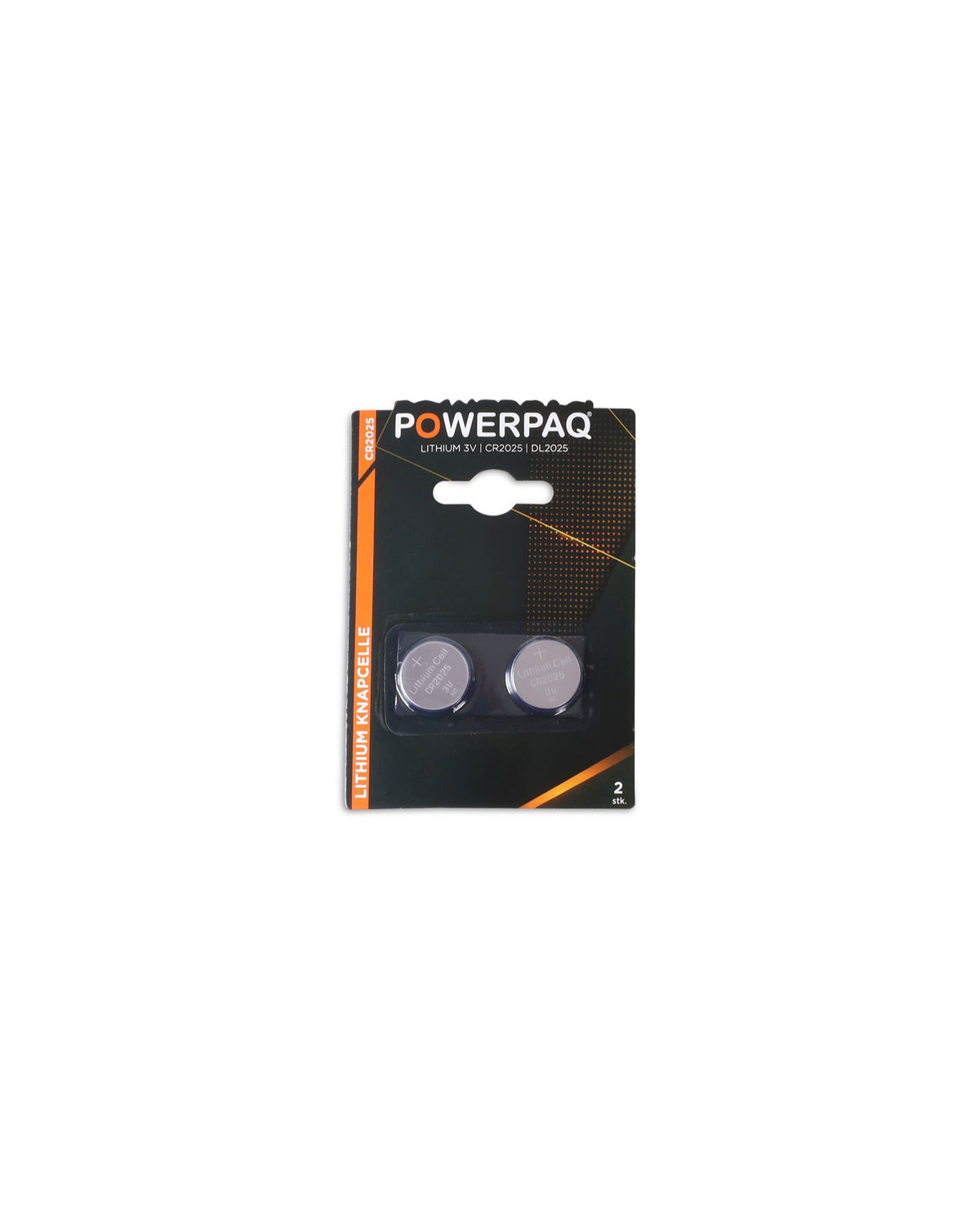 Battery CR2025 Lithium - PowerPaq
