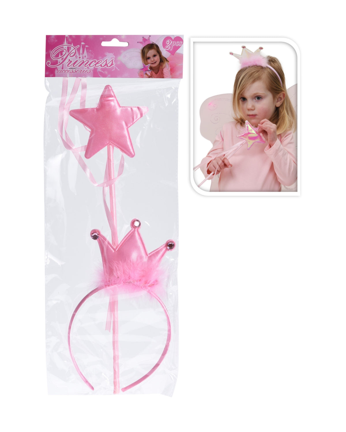 Prinsesse legesæt – 2 dele