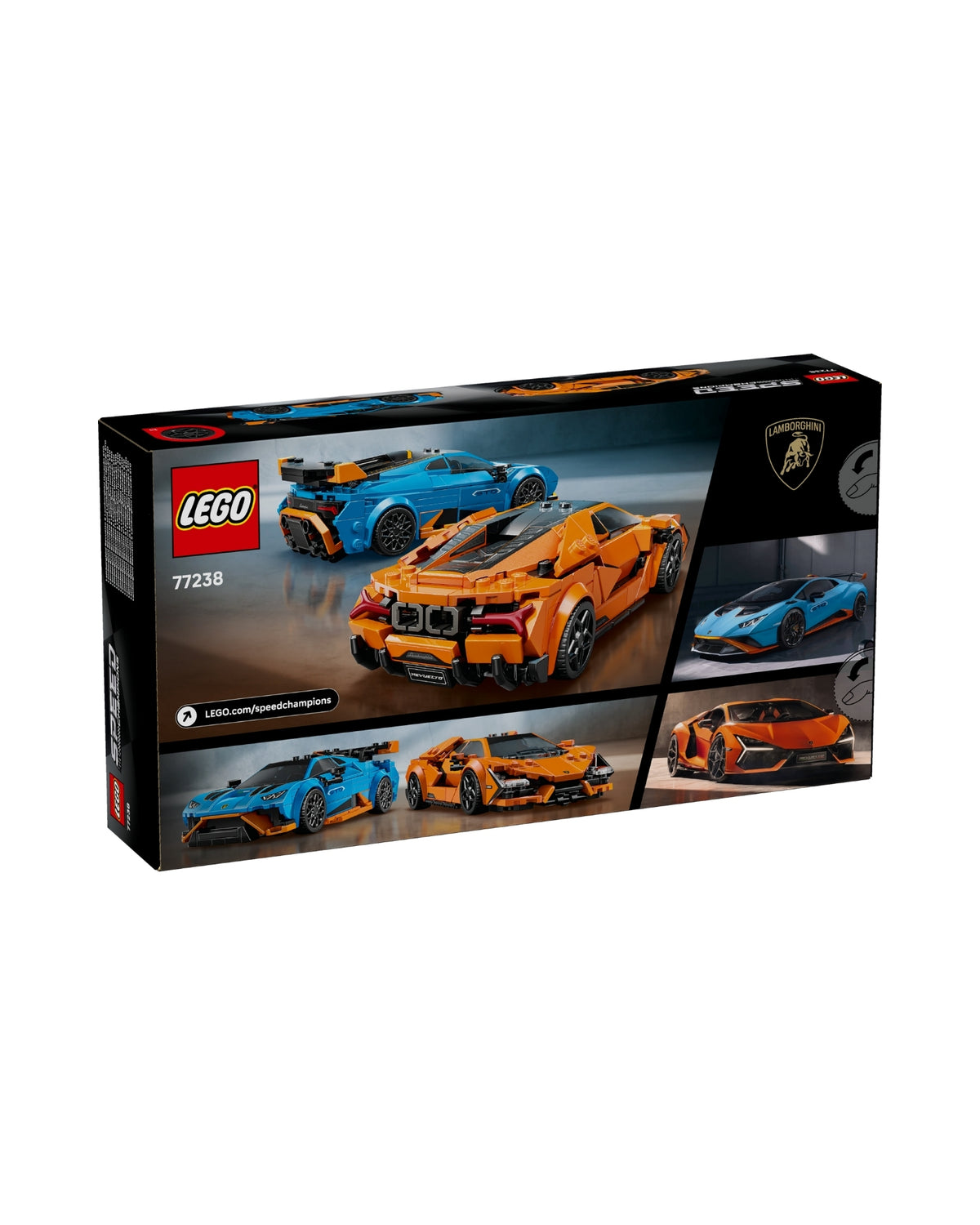 LEGO 77238 Lamborghini Revuelto og Huracán STO - LEGO Speed Champoins