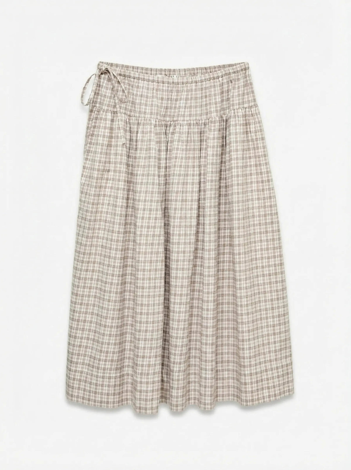 Bright White BROWN Nederdel fra Vero Moda - 10335322