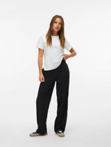 Vero Moda Black CLOUD DANCER PIPING Bukser - 10336080