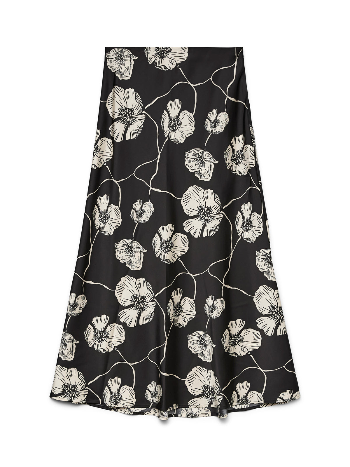 Vero Moda Black Penny Nederdel - 10337459