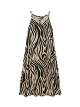 Silver Lining Sina Zebra Black Kjole fra Vero Moda - 10340519