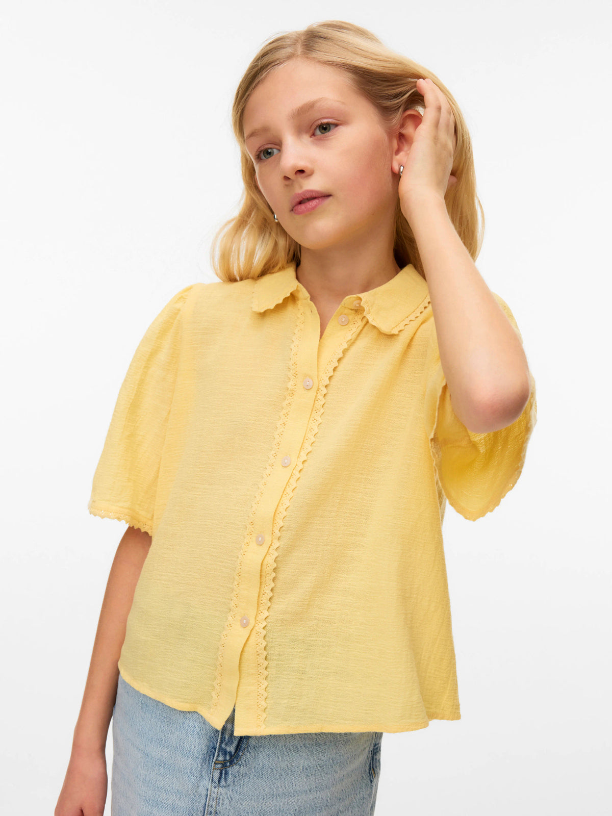 Golden Haze Bluse fra Vero Moda - 10345921