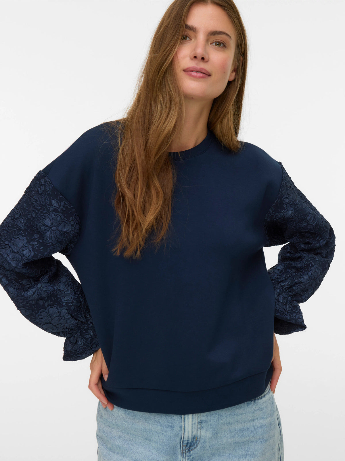 Vero Moda Navy Blazer Sweatshirt - 10347060