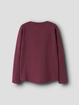 Burgundy Out And About Bluse fra Name it - 13224952