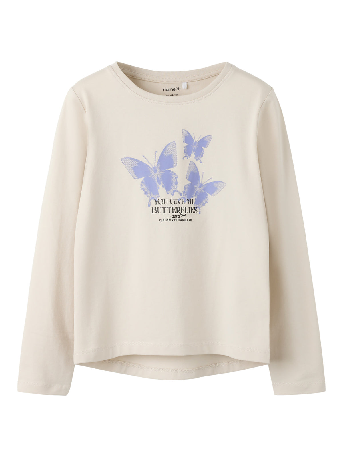 Pumice Stone Dot Butterflies Bluse fra Name it - 13224952