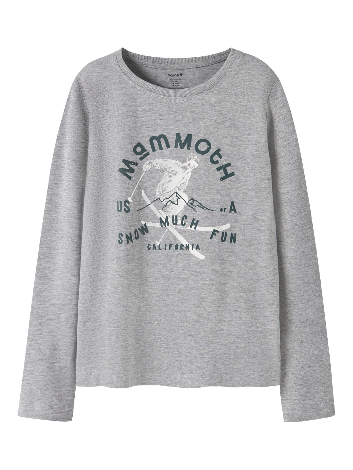 Grey Melange Snow Bluse fra Name it - 13224969