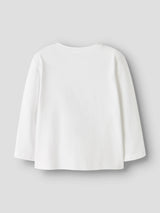Bright White Dino Princess Bluse fra Name it - 13234705