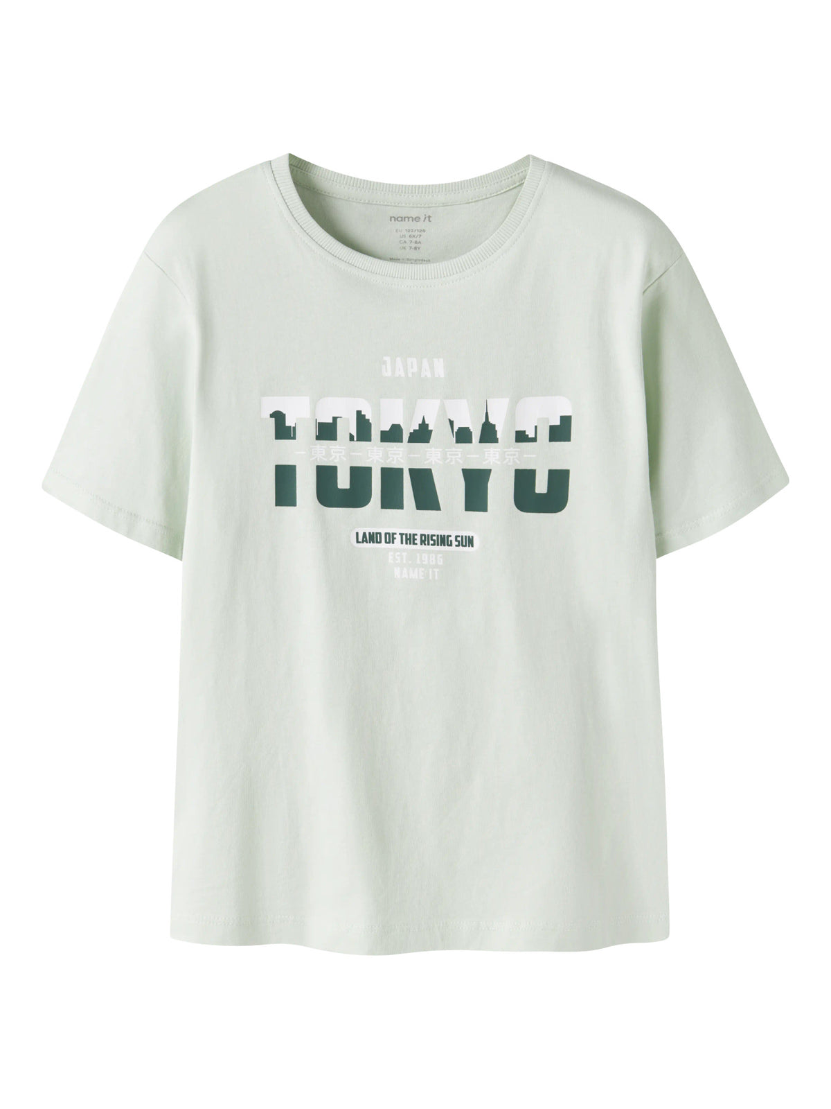 Pale Aqua Tokyo Bluse fra Name it - 13234714